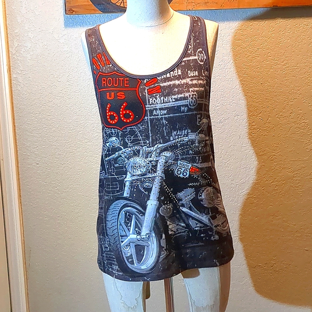 Davida's Grey Tank Size M